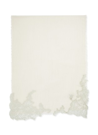 首图 - 点击放大 - LANE’S - The New H Cashmere Lace Appliqué Shawl