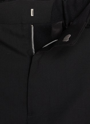  - SACAI - Back Pleats Belted Suiting Shorts