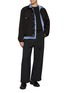 模特儿示范图 - 点击放大 - SACAI - Dual Closure Cotton Shirt Jacket
