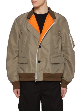 首图 - 点击放大 - SACAI - Stand Collar Bomber Jacket