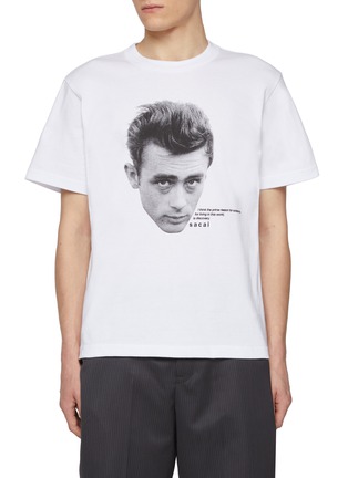 首图 - 点击放大 - SACAI - James Dean Cotton T-Shirt