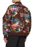 背面 - 点击放大 - SACAI - Tropical Car Race Print Cotton Bomber Jacket