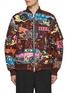 首图 - 点击放大 - SACAI - Tropical Car Race Print Cotton Bomber Jacket