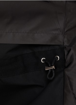  - SACAI - Elasticated Waist Hybrid Suiting Bomber Jacket