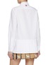 背面 - 点击放大 - THOM BROWNE - 棉质府绸褶裥衬衫