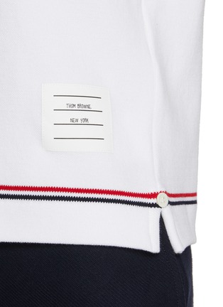  - THOM BROWNE - 三条纹短袖 T 恤