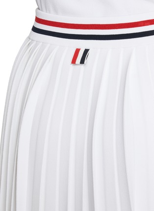  - THOM BROWNE - 三条纹边饰百褶裙