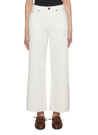 首图 - 点击放大 - SLVRLAKE - Grace Cropped Light Wash Jeans