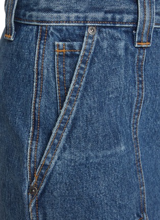  - KHAITE - GENEVIEVE 牛仔中长半身裙