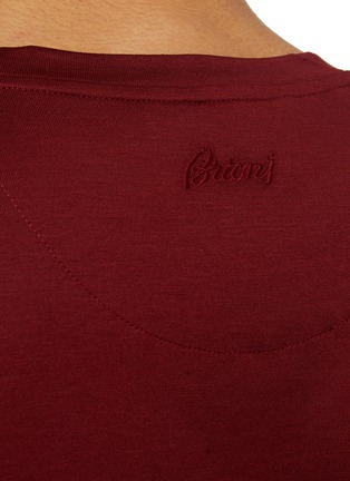  - BRIONI - 刺绣圆领 T 恤