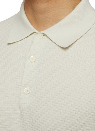  - BRIONI - 半开襟提花 POLO 衫