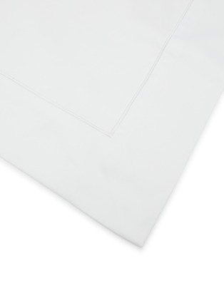 Detail View - 点击放大 - CELSO DE LEMOS - One Bourdon Pillow Case Set of 2 — 100 White