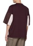 背面 - 点击放大 - TOGA VIRILIS - Hybrid Colour-Block Sleeve T-Shirt