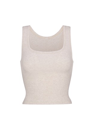 首图 - 点击放大 - SKIMS - COTTON RIB 方领背心
