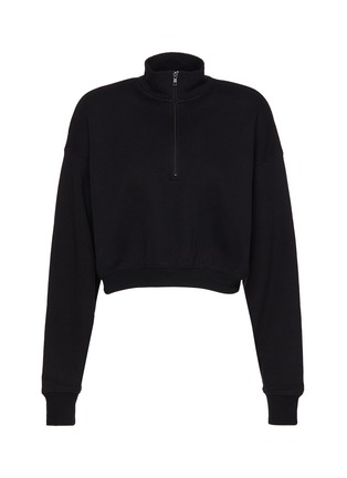 首图 - 点击放大 - SKIMS - COTTON FLEECE 半开襟短款卫衣