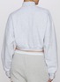 正面 -点击放大 - SKIMS - COTTON FLEECE 半开襟短款卫衣