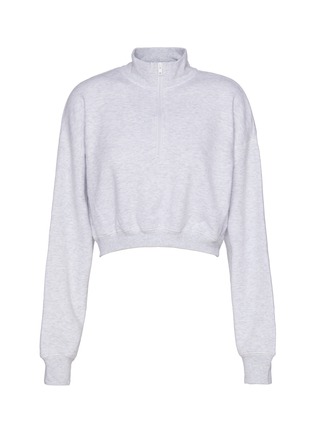首图 - 点击放大 - SKIMS - COTTON FLEECE 半开襟短款卫衣