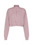 首图 - 点击放大 - SKIMS - COTTON FLEECE 半开襟短款卫衣
