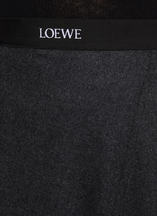  - LOEWE - 不对称中长款半身裙