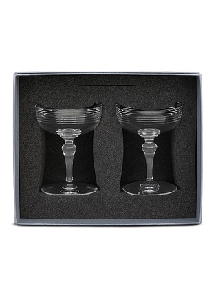 Back View - 点击放大 - THOM BROWNE - 4 Bar Champagne Coupes — Set of 2