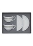 Detail View - 点击放大 - THOM BROWNE - x Haviland 4 Bar Porcelain Tea Cup Set