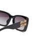 细节 - 点击放大 - MIU MIU - Acetate Rectangle Sunglasses