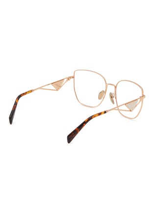 模特儿示范图 - 点击放大 - PRADA - Metal Butterfly Optical Glasses