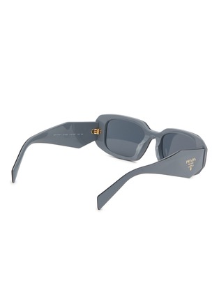 模特儿示范图 - 点击放大 - PRADA - Acetate Rectangle Sunglasses