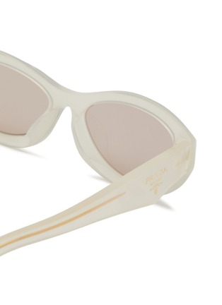 细节 - 点击放大 - PRADA - Acetate Irregular Sunglasses