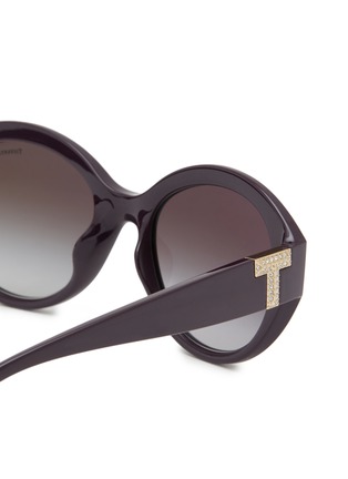 细节 - 点击放大 - TIFFANY - Acetate Round Sunglasses