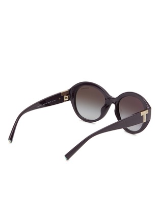 模特儿示范图 - 点击放大 - TIFFANY - Acetate Round Sunglasses