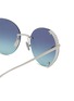 细节 - 点击放大 - TIFFANY - Metal Round Sunglasses