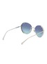 模特儿示范图 - 点击放大 - TIFFANY - Metal Round Sunglasses