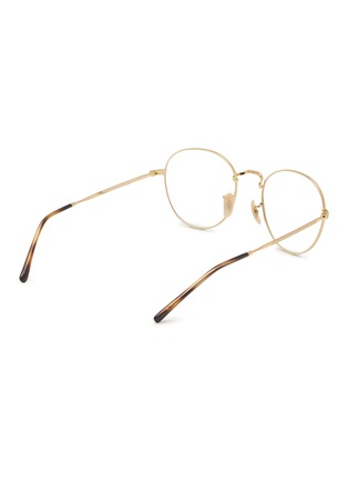 模特儿示范图 - 点击放大 - RAY-BAN - Round Metal Optical Glasses