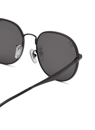 细节 - 点击放大 - RAY-BAN - Metal Oval Unisex Sunglasses