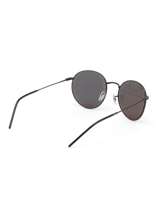 模特儿示范图 - 点击放大 - RAY-BAN - Metal Round Unisex Sunglasses