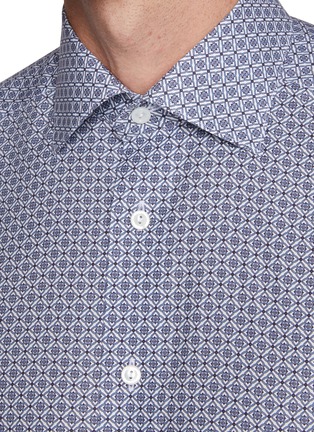  - ETON - Cutaway Collar Medallion Slim Cotton Shirt