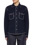 首图 - 点击放大 - BARRIE - Contrast Seam Pocket Denim Shirt Jacket