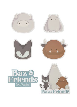 BAZ & FRIENDS | 卡通贴纸