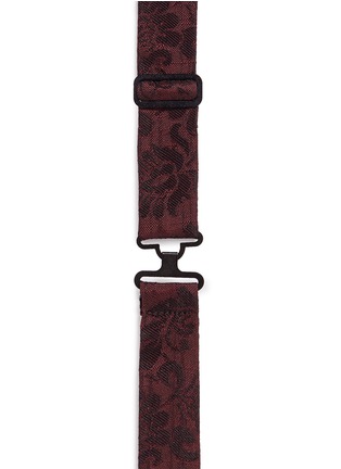 细节 - 点击放大 - DOLCE & GABBANA - 佩斯利提花真丝领结