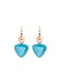首图 - 点击放大 - VHERNIER - Freccia Turquoise 18K Pink Gold Drop Earrings