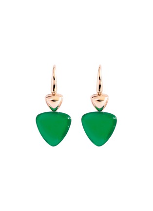 首图 - 点击放大 - VHERNIER - Freccia Jade 18K Pink Gold Drop Earrings
