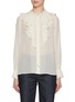 首图 - 点击放大 - CHLOÉ - Lace Trim Sheer Silk Blouse