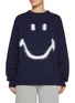 首图 - 点击放大 - JOSHUA SANDERS - Smiley Face Motif Cotton Sweater