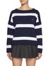 首图 - 点击放大 - JOSHUA SANDERS - Smiley Face Patch Cotton Sweater