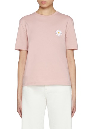 首图 - 点击放大 - JOSHUA SANDERS - Daisy Patch Cotton T-shirt