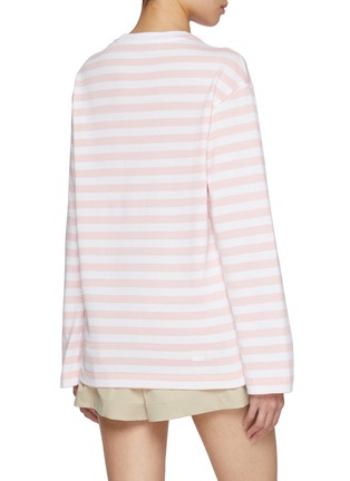 背面 - 点击放大 - JOSHUA SANDERS - Pixel Smiley Cotton T-shirt