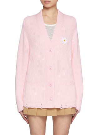 首图 - 点击放大 - JOSHUA SANDERS - Destroyed Daisy Cardigan