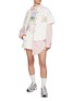 模特儿示范图 - 点击放大 - JOSHUA SANDERS - Daisy Motif Denim Shirt