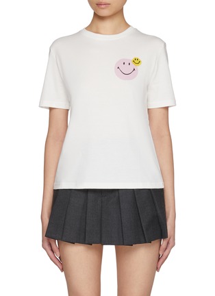 首图 - 点击放大 - JOSHUA SANDERS - Smiley Cotton T-Shirt